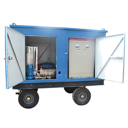 150Mpa 183kw Diesel High Pressure Cleaning equipment