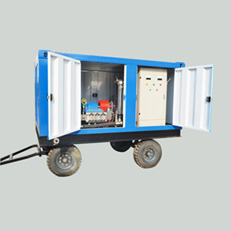 1000bar 40L/min 75kw Electric High Pressure Cleaning Machine